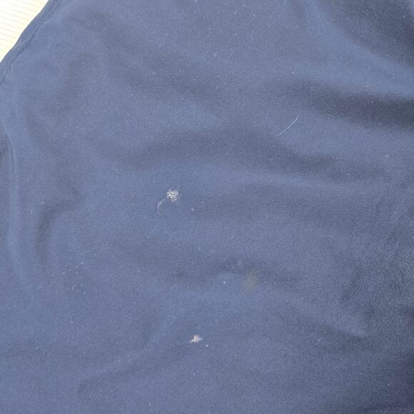 Vintage Nike Navy Blue Ankle Zip Adjustable Track Pants Women's Size Small - Picture 7 of 11